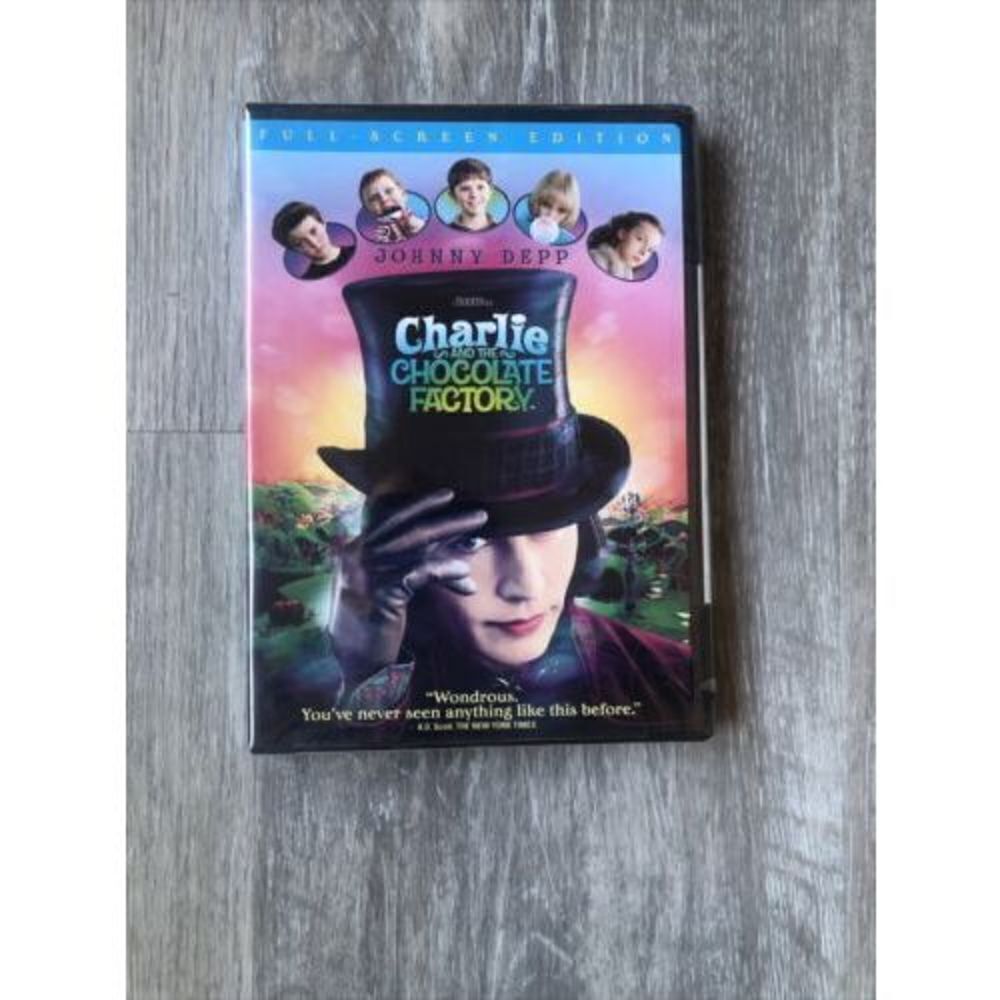CHARLIE AND THE CHOCOLATE FACTORY: FULL SCREEN, New Sealed